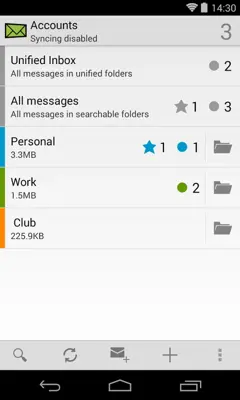 Floating Mail android App screenshot 1