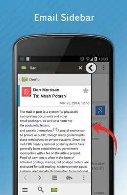 Floating Mail android App screenshot 2